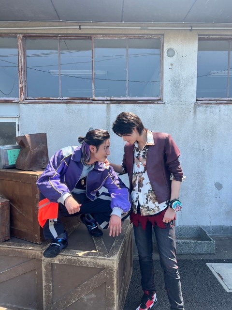 4井内くんと向き合ってる