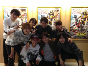 完成披露集合ショット