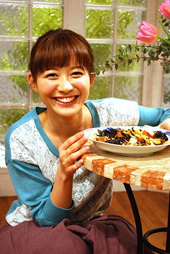 塩鮭の焼きうどん