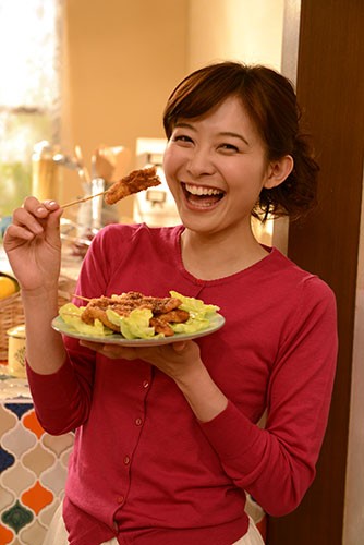 鶏むね肉の串揚げ