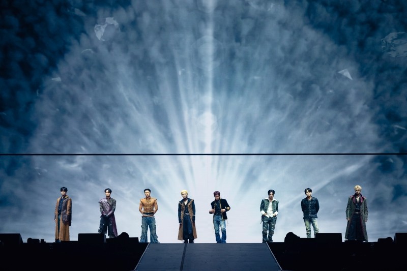 『マイナビ presents The Performance』 ATEEZ パフォーマンスフォト　ホンジュン、ソンファ、ユンホ、ヨサン、サン、ミンギ、ウヨン、ジョンホ