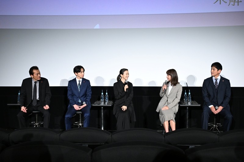 テレビ朝日『未解決の女 警視庁文書捜査官 Season3』制作発表記者会見様子
