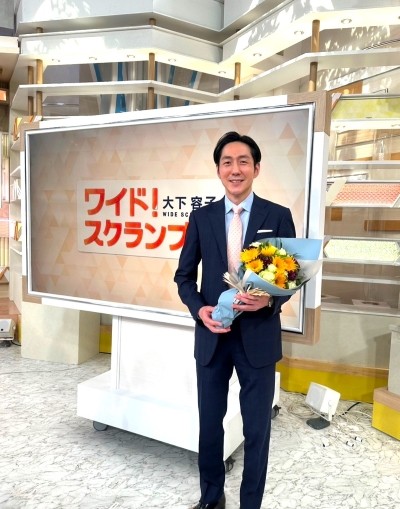 テレビ朝日「大下容子ワイド!スクランブル」 佐々木亮太アナウンサー