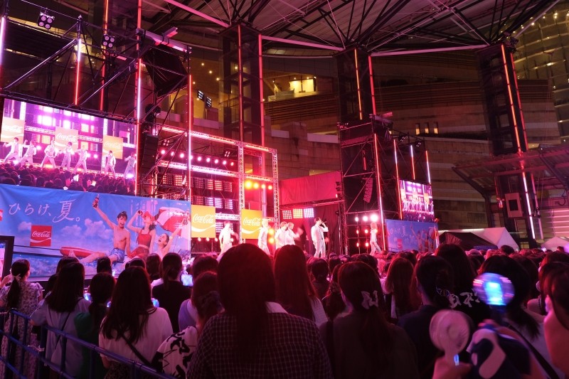 『テレビ朝日・六本木ヒルズSUMMER FES』『コカ・コーラ SUMMER FES 音楽LIVE』SUPER★DRAGON