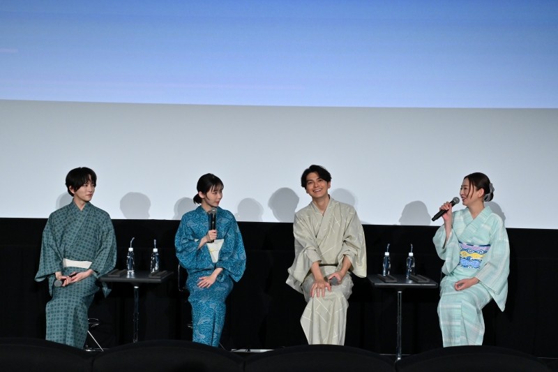 『大空港~GATE24~』(毎週木曜よる9:00~)制作発表記者会見 趣里、眞栄田郷敦、板垣李光人、松雪泰子