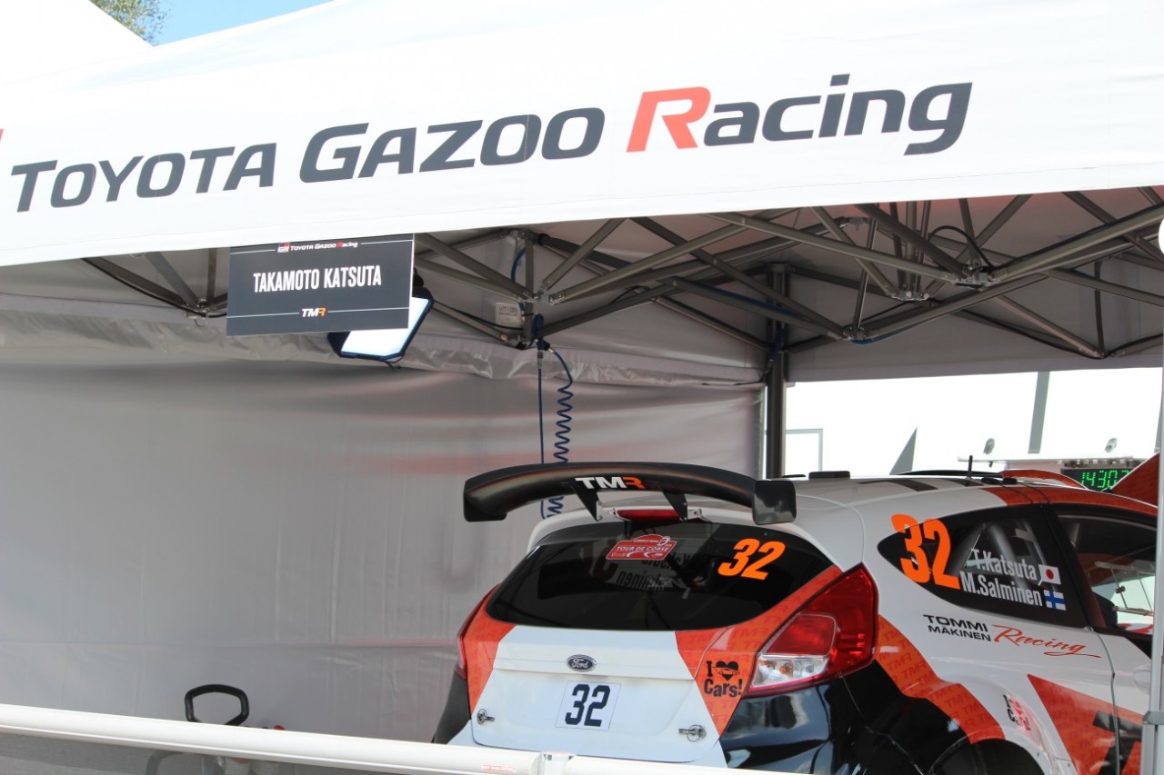 18勝田選手　サービス